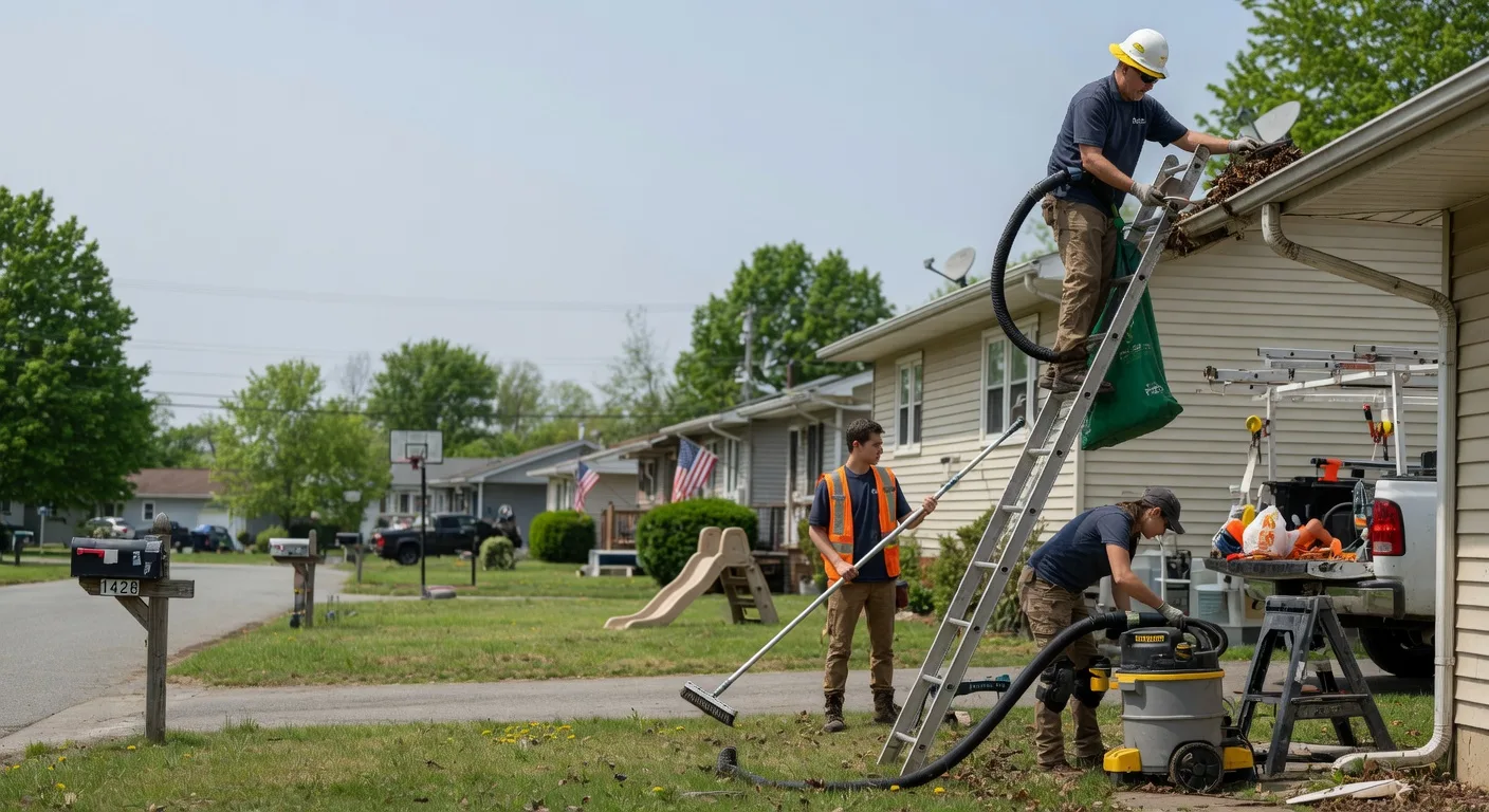 Gutter Installation in Huntington Mills, PA near me